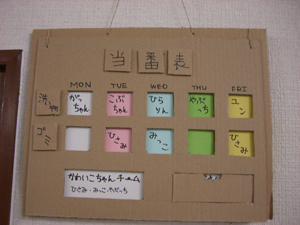 私はかわいこちゃんチームです